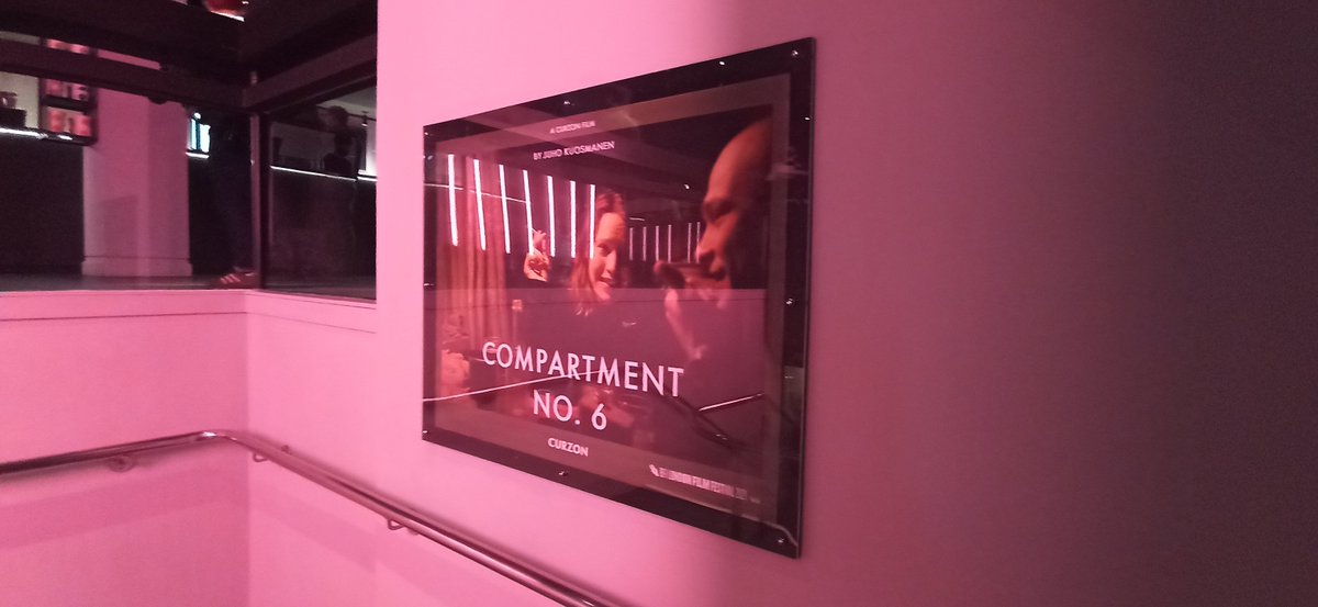 FalcoFlow's tweet photo. #CompartmentNo6 at #CurzonSoHo for the start of a long #LFF DAY! https://t.co/JO1mb68mKH