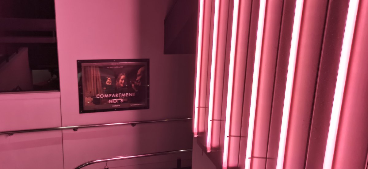 FalcoFlow's tweet photo. #CompartmentNo6 at #CurzonSoHo for the start of a long #LFF DAY! https://t.co/JO1mb68mKH