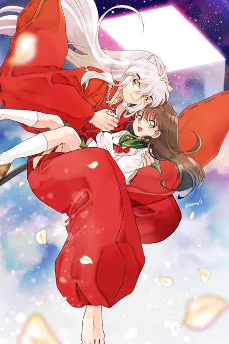 せっかくなので過去絵で参加
犬夜叉とかごめちゃんが世界一大好き

 #犬夜叉夜叉姫イラコン 