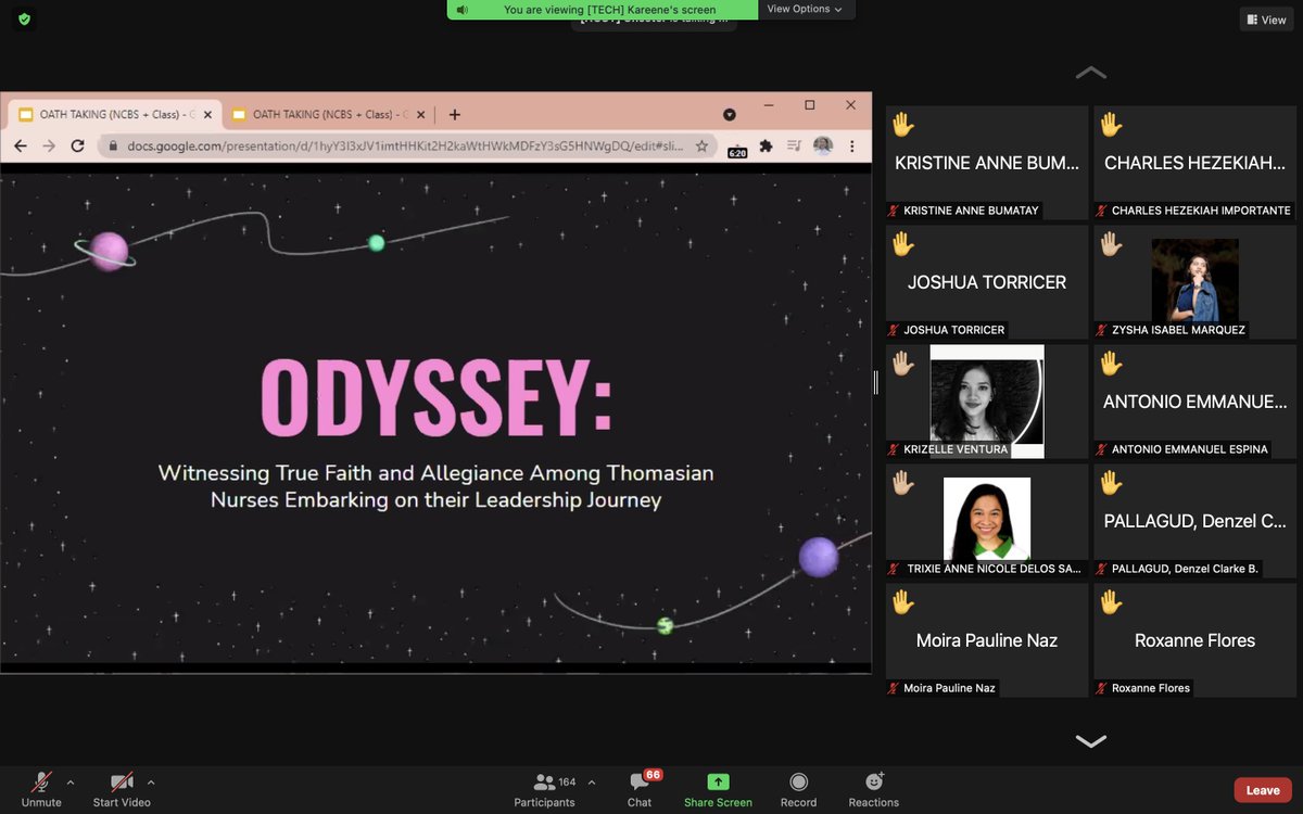 nurcomelec's tweet photo. HAPPENING NOW: 

ODYSSEY: Witnessing True Faith and Allegiance Among Thomasian Nurses https://t.co/3bqVkcdCn0