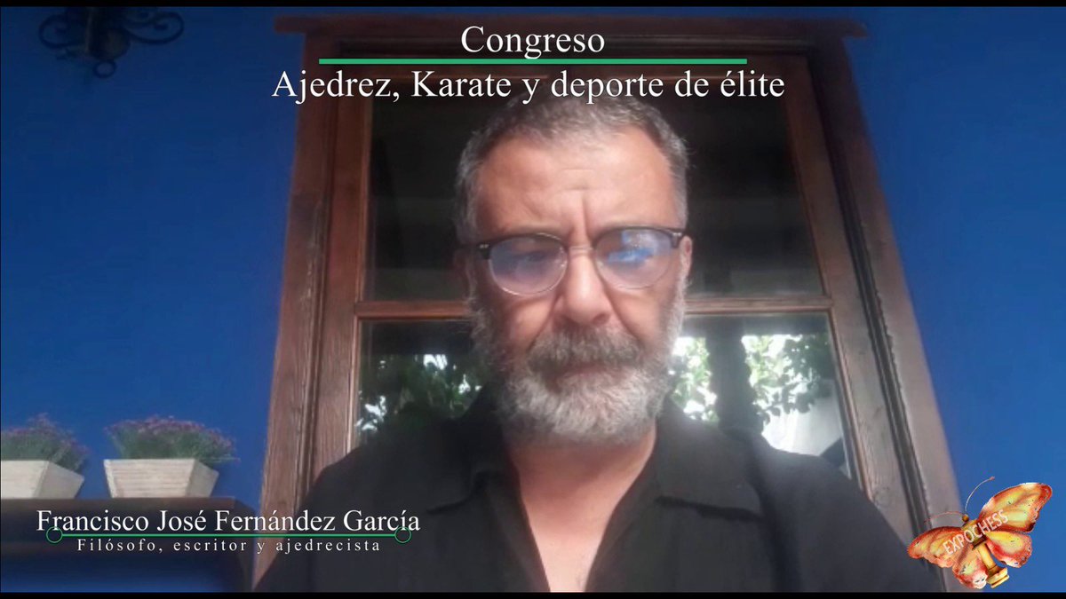 expochess64's tweet photo. Link vídeo: https://t.co/mY89VjHzfc

Francisco J. Fernández, Doctor en #Filosofía, escritor y amante del Ajedrez, participará en el "Congreso #Ajedrez, Karate y deporte de élite" que se celebrará el próximo 23 de octubre del 2021 en directo en nuestro canal de YouTube #EXPOCHESS https://t.co/cdZYpL388z