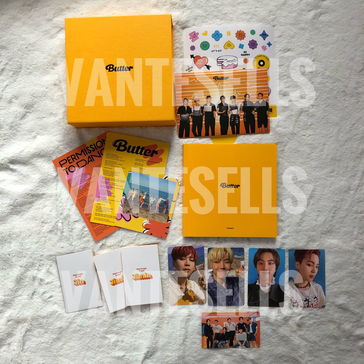 vantesells's tweet photo. wts lfb interest check ic ph tingi
Butter Cream Unsealed but Complete
✅ all inclusions
✅ onhand, mint condition
✅ pc: jimin, jin or ot7
✅ message card: jin or jimin
✅ ₱750
❌ no pobs
prio album taker!!
beach pc: 400 for hobi, 450 for mimi
#vanteSELLS https://t.co/z3m755znAc