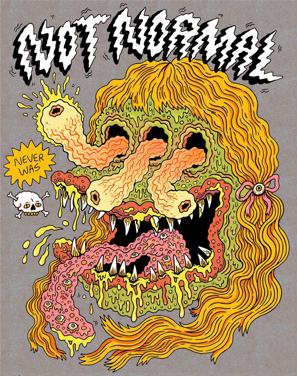 NOT NORMAL available on secondary  opensea.io/assets/0x495f9…