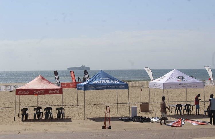 ProBeachSoccer1's tweet photo. Pro beach Soccer League has officially kicked off @dbntourism @CocaCola @PoweradeZA come be apart of this spectacle. 

#Woz’obona #beachlife #Durban https://t.co/bza82SicqK