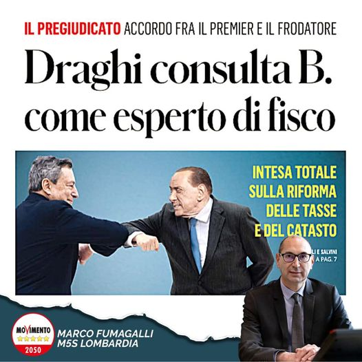 Ilviailvia's tweet photo. Chi meglio di un condannato per frode potrebbe dare     "buoni consigli"🤪 https://t.co/HG51EBYMo4