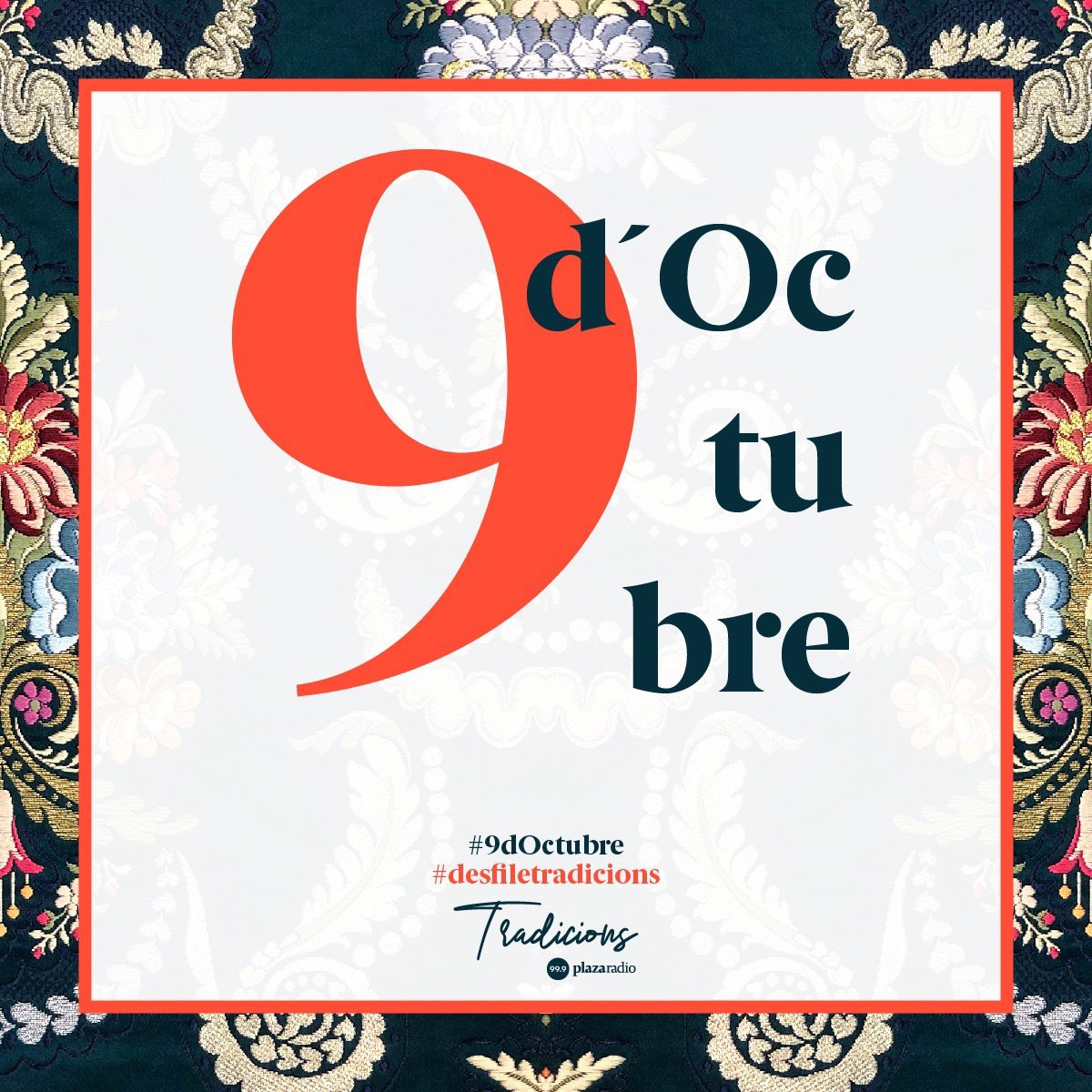 desfile_trad's tweet photo. ¡Feliz 9 de octubre!
Orgullosos de nuestra historia, de nuestra cultura y de nuestras tradiciones ❤️
#9Octubre #desfiletradicions @999plazaradio https://t.co/OgNP62huy4