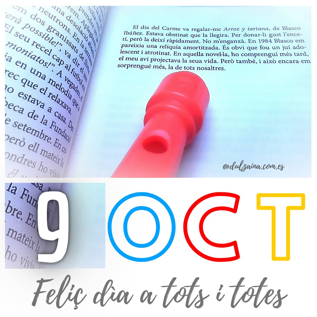 Hui dia del País valencià em recorde de mom pare que em deia el mateix que li deia el iaio al seu net en el llibre Noruega de Rafa Lahuerta. Feliç dia a tots els valencians i valencianes de bressol i de cor.