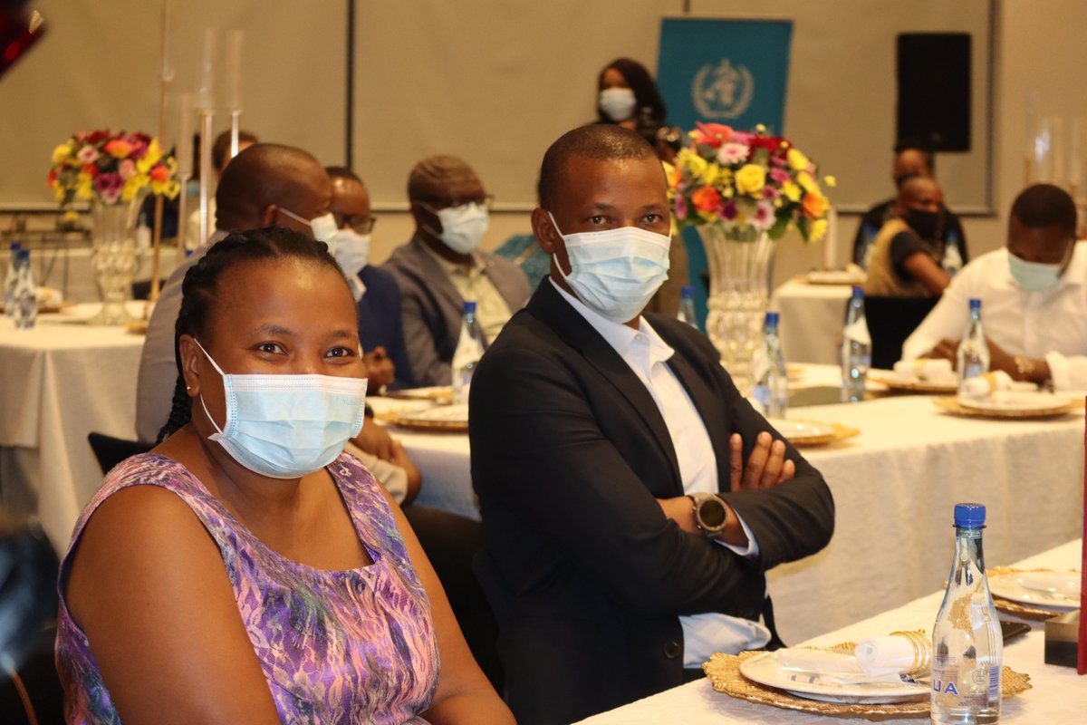 WHOBotswana's tweet photo. The #UKEMT's purpose was to provide frontline response support and specialized expertise in hospitals that were battling with the #Covid_19 pandemic. https://t.co/0KqAufzZen