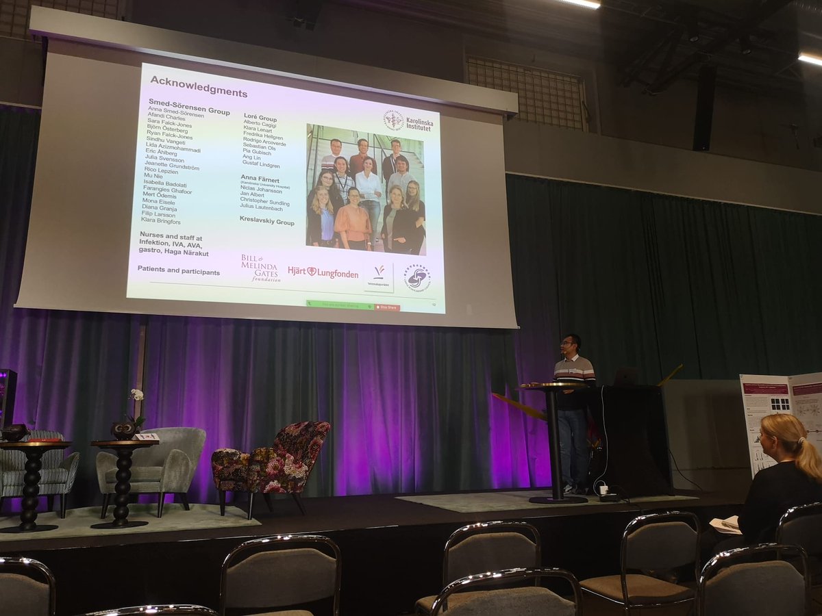 SmedSorensenLab's tweet photo. Had a really great time in #KiimRetreat 2021, discussing broad ranges of topics related to immunology and inflammation. Our PhD student, Meng Yu, also presented nice short talk about  cTfh in COVID-19  patients. @karolinskainst https://t.co/cglVEnajDJ