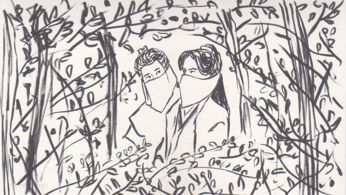 emlyian's tweet photo. #温周 #山河令 #drawtober #comfytober https://t.co/Ux1BTQZsuV