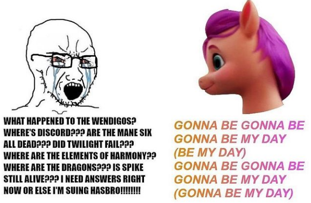 Shadowingartist's tweet photo. @BronyStruggle gonna be my day https://t.co/8UF5md9jCE