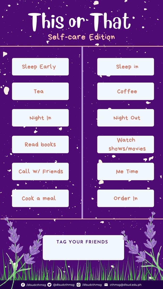 dlsudcthmsg's tweet photo. Hey Sparks! β¨
Feel free to use our FB/IG story templates for the self-care week!
With love,
CTHMSG
#CTHMAsOne
#cthmsg2021 https://t.co/r5nAjXjny9