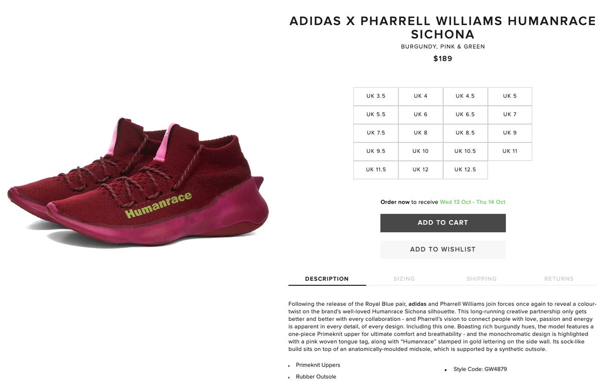 Solelinks Ad Pharrell Williams X Adidas Humanrace Sichona Burgundy Dropped Via End T Co 1ryrxhtyic Solelinks Ad Pharrell Williams X Adidas Humanrace Sichona Burgundy Dropped Via End T Co 1ryrxhtyic