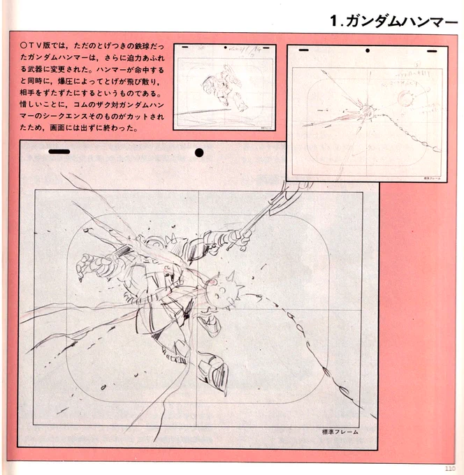 劇場版ガンダムⅠでボツになったガンダムハンマーの設定。
こっちの方が凶悪で格好良いのに…。
#ガンダム
#ガンダムハンマー 