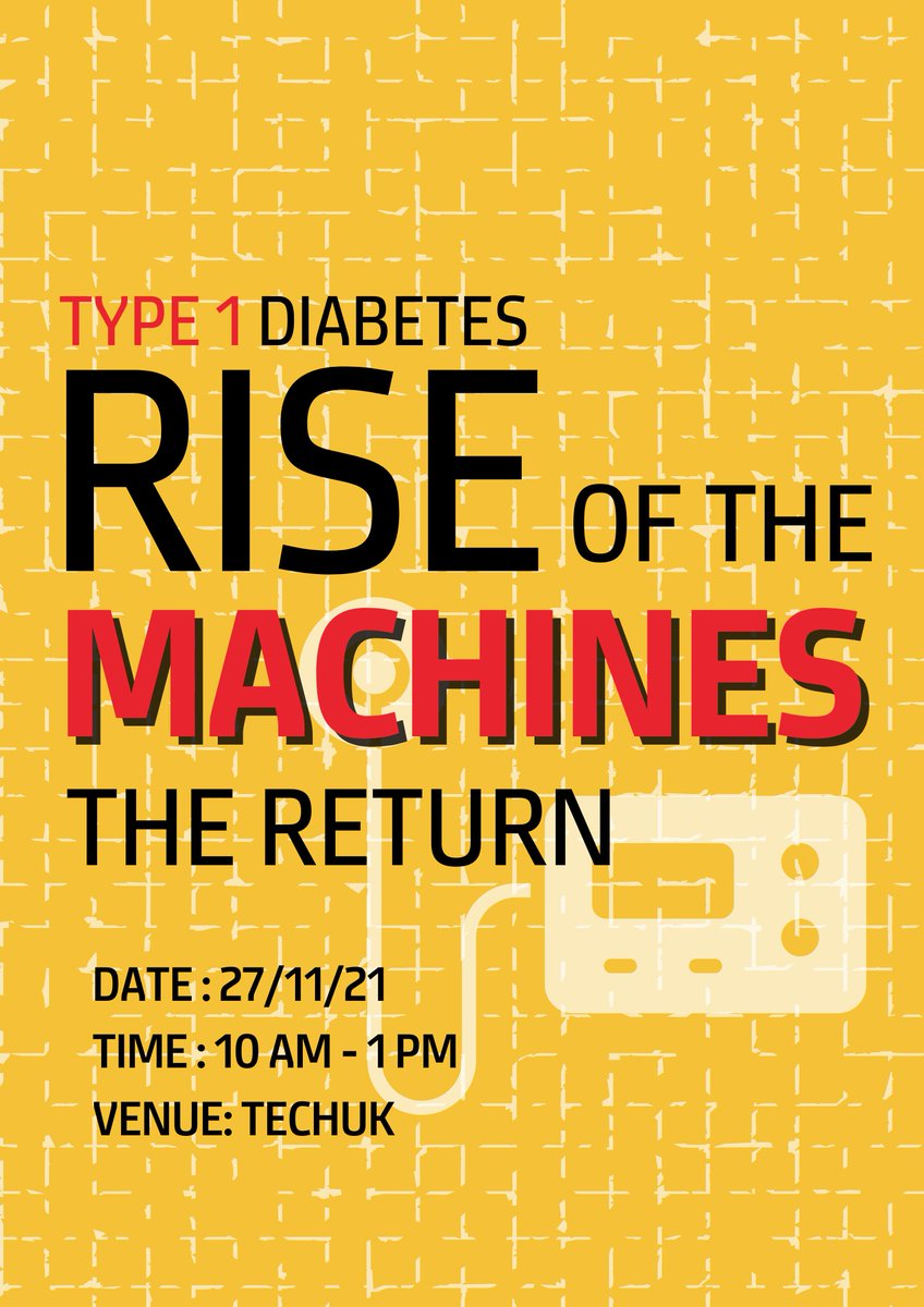 It was great fun to have #ArT1stLive for #gbdoc
We also have #TAD on its way back in 2022

But hey, it's also time for the Return of....#T1DRoTM ("Type 1 Diabetes: Rise of The Machines")!
Year 4 🙂

27/11/21 in collaboration with <a href="/TechUK/">techUK</a>

Ballot out shortly

Its gonna be fun 💙