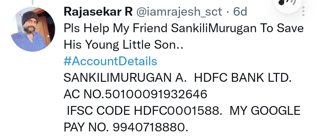 iamrajesh_pov's tweet photo. Please Help Generously To Save 90Days Old Kid... #HelpAlert 🙏 https://t.co/ICf8dMxHkY
