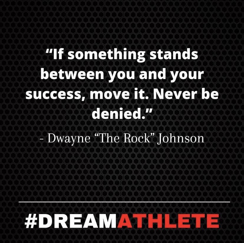 #DREAM #ATHLETE #TRUSTTHEPROCESS