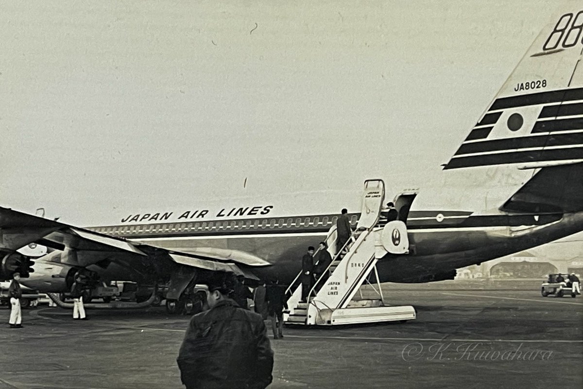 1960年代のJAL。 #頑張れ航空業界 #日本航空 #japanairlines #コンベア