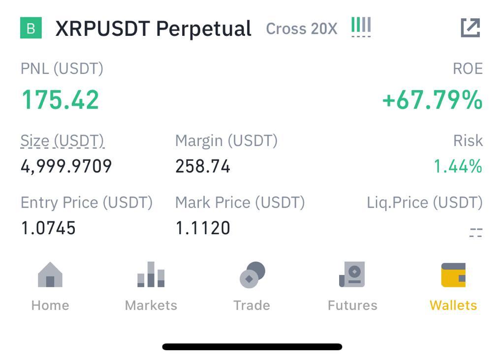KrishnaVenakata's tweet photo. @CryptoZod5 Nice entry, I entered $XRP exactly at ur call. keep it up Zod. https://t.co/yqGCv4ZCo1