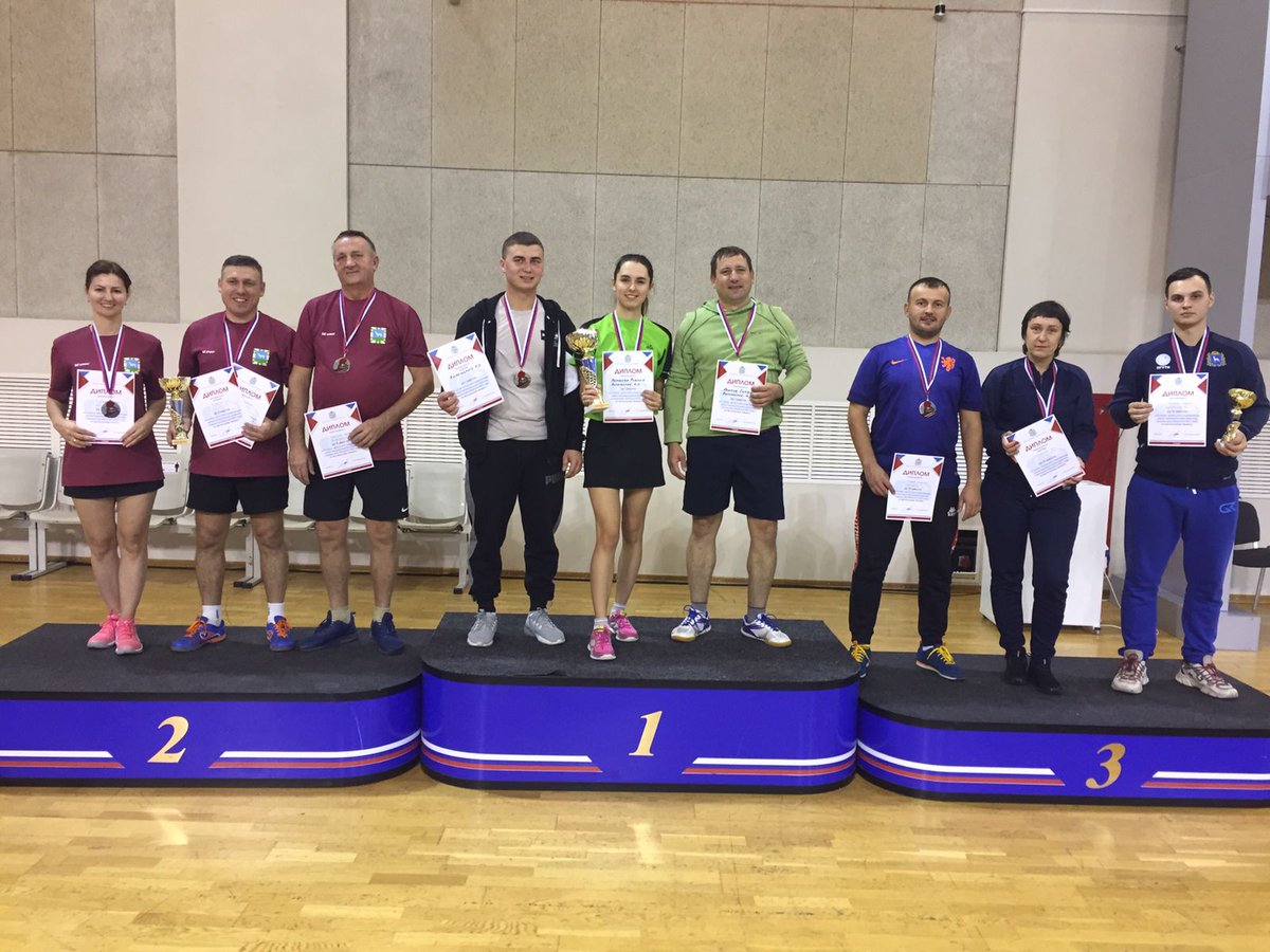 Сборная Волжского района (Татьяна Серёгина, Максим Ельшов, Александр Андрейчук) заняла 2 место в областной спартакиаде по настольному теннису! Спасибо за хорошую игру! Поздравляем!