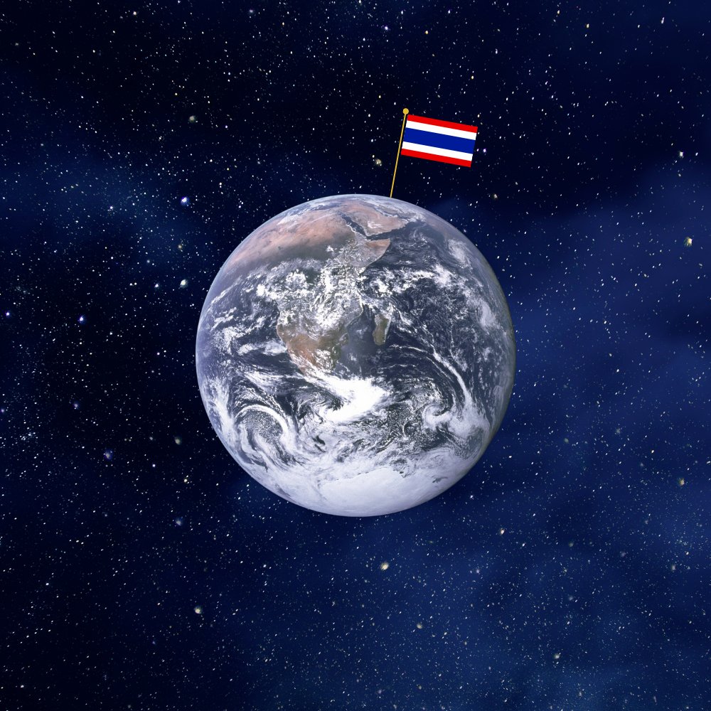 planethsnft's tweet photo. @MirrorZoo34 Hi Korn! I'm Katia and I have created a collection of planets, including this special one for the great and talented #NFTTHAILAND community ☺️

Earth Thailand: https://t.co/k6FzvjXpht

#NFTCommunity #Thailand https://t.co/2Y4NCAdQjK