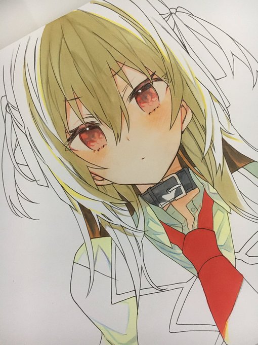 コピックで塗り 