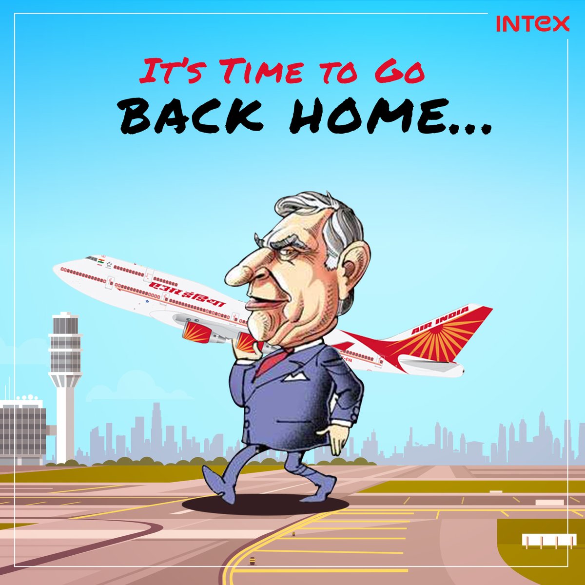 IntexBrand's tweet photo. Time to Go back home!
#AirIndia #IntexBrand https://t.co/mR1TpwuqdV