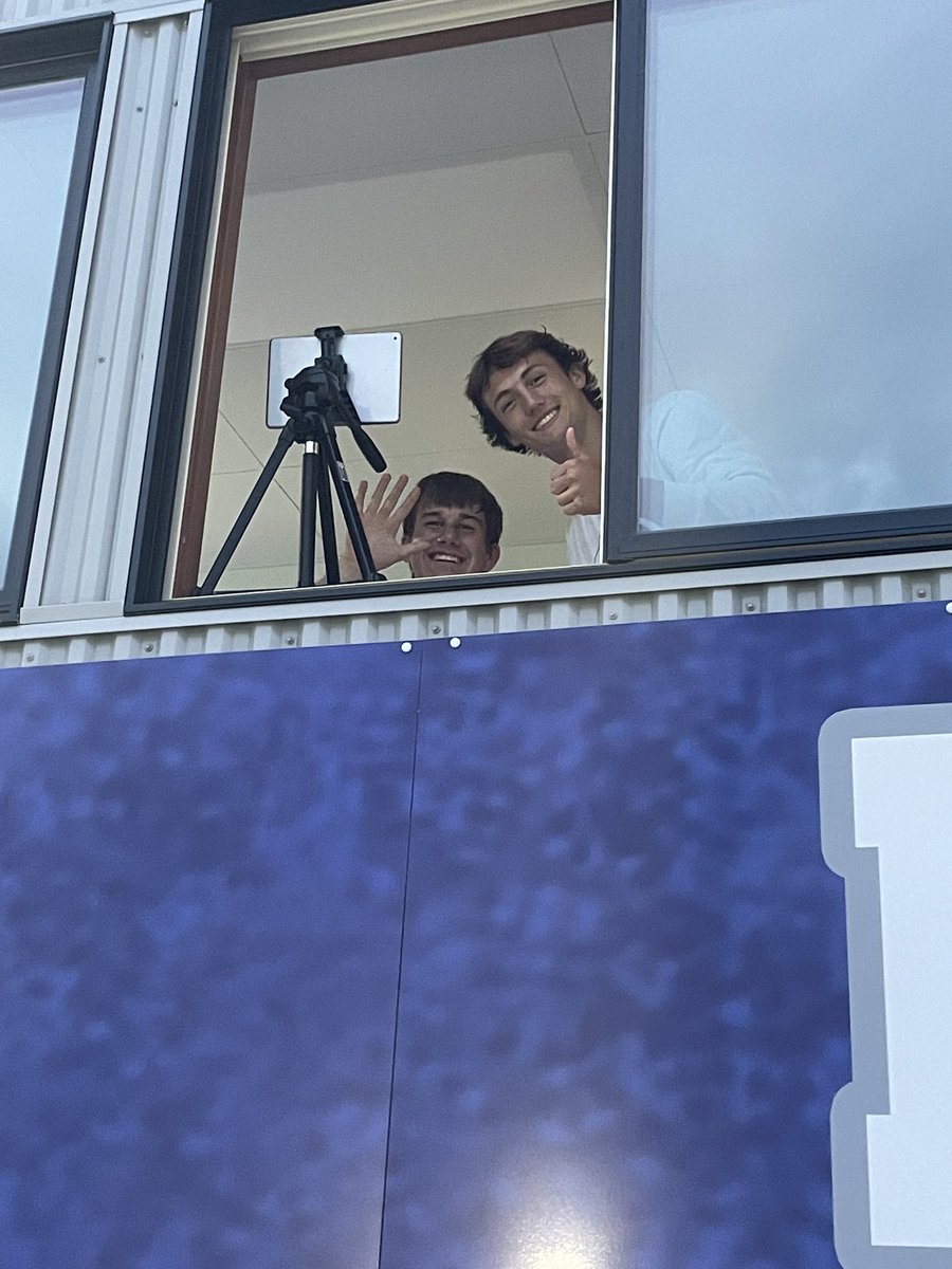 RogersSoccer's tweet photo. Game day senior spotlight are varsity managers Devin Sanders and Seth Kuhlman. Royals are on the road to Brainerd. 9A and JV play at 9am, V at 11am. @geauxroyals @RogersSoccer https://t.co/74oIOQU5A6