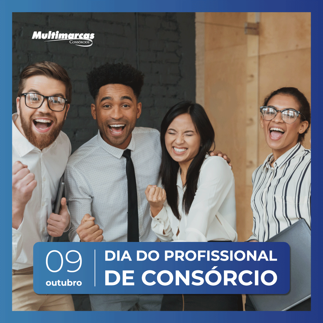 multimarcas's tweet image. Dia 9 de outubro é o Dia do Profissional de Consórcio.

Parabéns à todos os profissionais que fazem parte do #TimeMultimarcas, responsáveis pela realização dos sonhos de inúmeros consorciados!

#MultimarcasConsorcios #DiadoProfissionaldeConsorcio