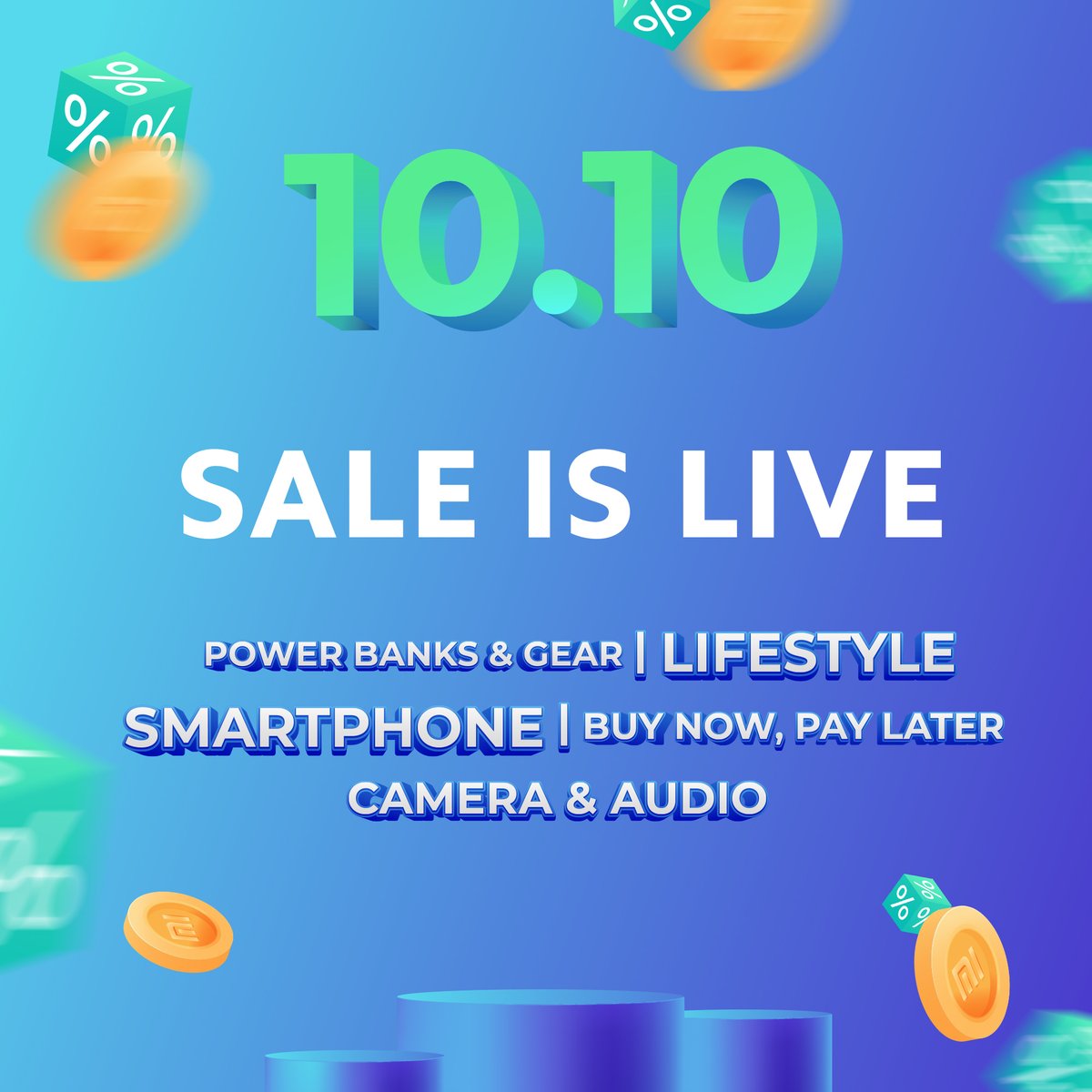 MistorePk's tweet photo. 𝟭𝟬.𝟭𝟬 𝗦𝗮𝗹𝗲 𝗶𝘀 𝗡𝗼𝘄 𝗟𝗶𝘃𝗲 𝗮𝘁 𝗠𝗶𝘀𝘁𝗼𝗿𝗲!
So, hurry up and grab your favorite Xiaomi deals at earliest.
Shop here: https://t.co/QFpdBsiH5P
#DusDus https://t.co/RYPAARGCQw