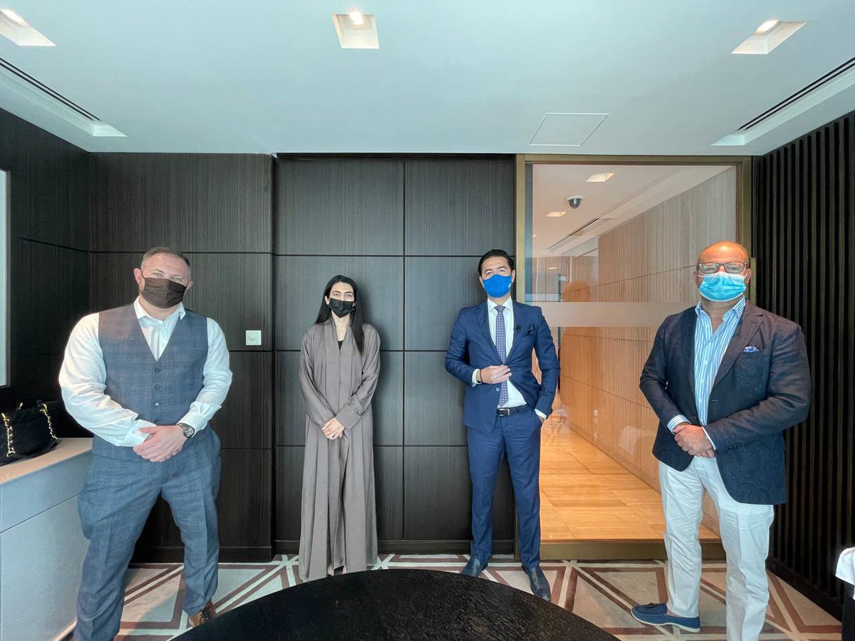 It’s all happening in Dubai. Snapshot from Our CEO’s meeting with Dr Saeeda Jaffar, GM of Visa for the Gulf and Asia. Saqr Ereiqat - Co-Founder / Managing Partner - RIDDERMARK Ralf Glabischnig - Founder CVVC #gamedev #crypto #BSC #NFTGaming #NFTCommmunity #QBIT #bnb