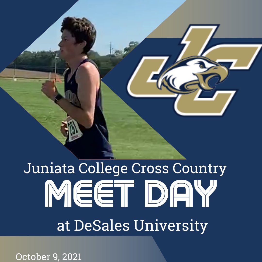 Back in action at DeSales! Let’s go JCXC!! #WingsUp🦅