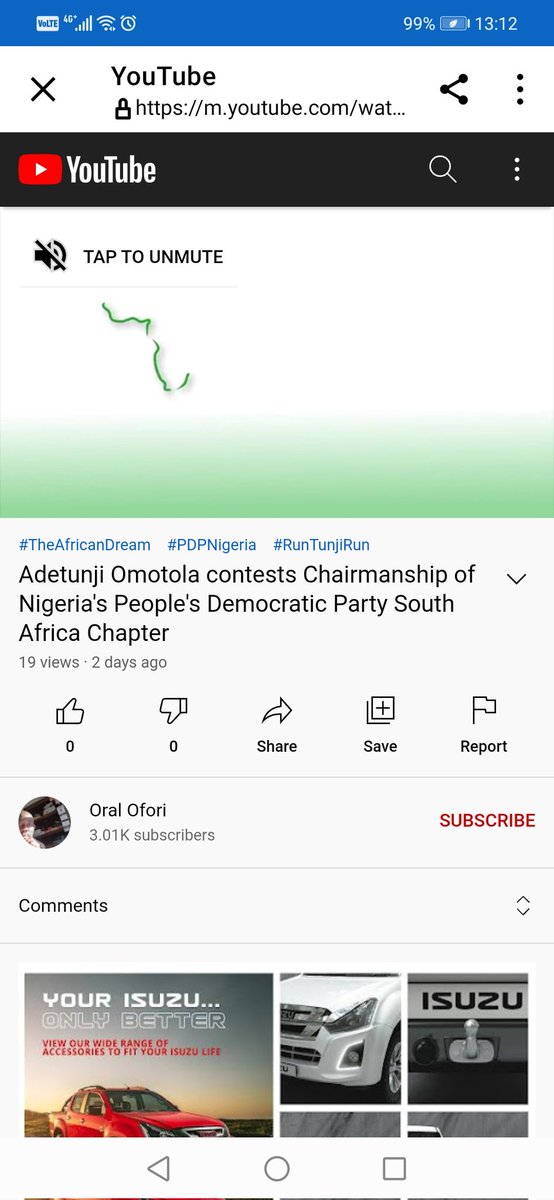 Insightful discussion between <a href="/oralofori/">Oral Ofori</a> &amp; PDP contender @tunjiomotola on the leading <a href="/The4fricanDream/">TheAfricanDream.net</a> platform as he rallies base from 'apathy to action'

Congratulations from <a href="/JollofWars_SA/">JollofWarsSouthAfrica</a>, fortitude is yours

youtu.be/6sR5XKhpNUE

#RunTunjiRun
#TheAfricanDream
#PDPNigeria