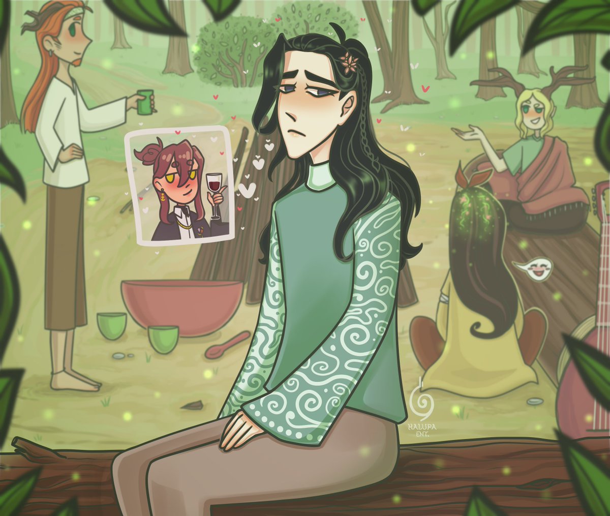 HALUPA_ent's tweet photo. Скучает без своего RICH вампира💚🌾
#digitalart #ArtistOnTwitter #art #DigitalArtist #forest #hippie #driada #fantasy https://t.co/GGpjme3Qh6