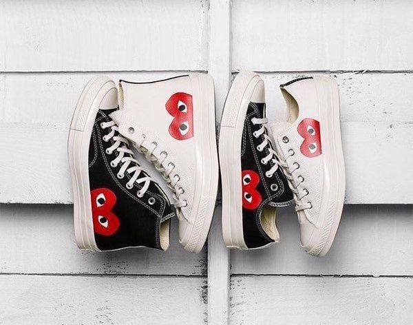 SOLELINKS's tweet photo. Ad: Comme des Garçons x Converse Chuck Collection restocked today via Saks

SHOP => https://t.co/uG5mnv6Fd7 https://t.co/1VoTFcKPGP