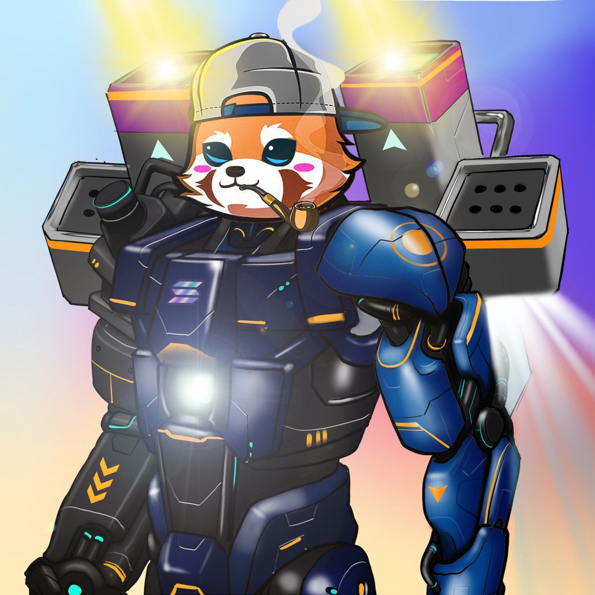 HeyNat's tweet photo. Look at these!!!
@MechNFTs @Red_Panda_Squad @solagonNFT 
#WeGunnaMechIt https://t.co/9PyuTJKrnw
