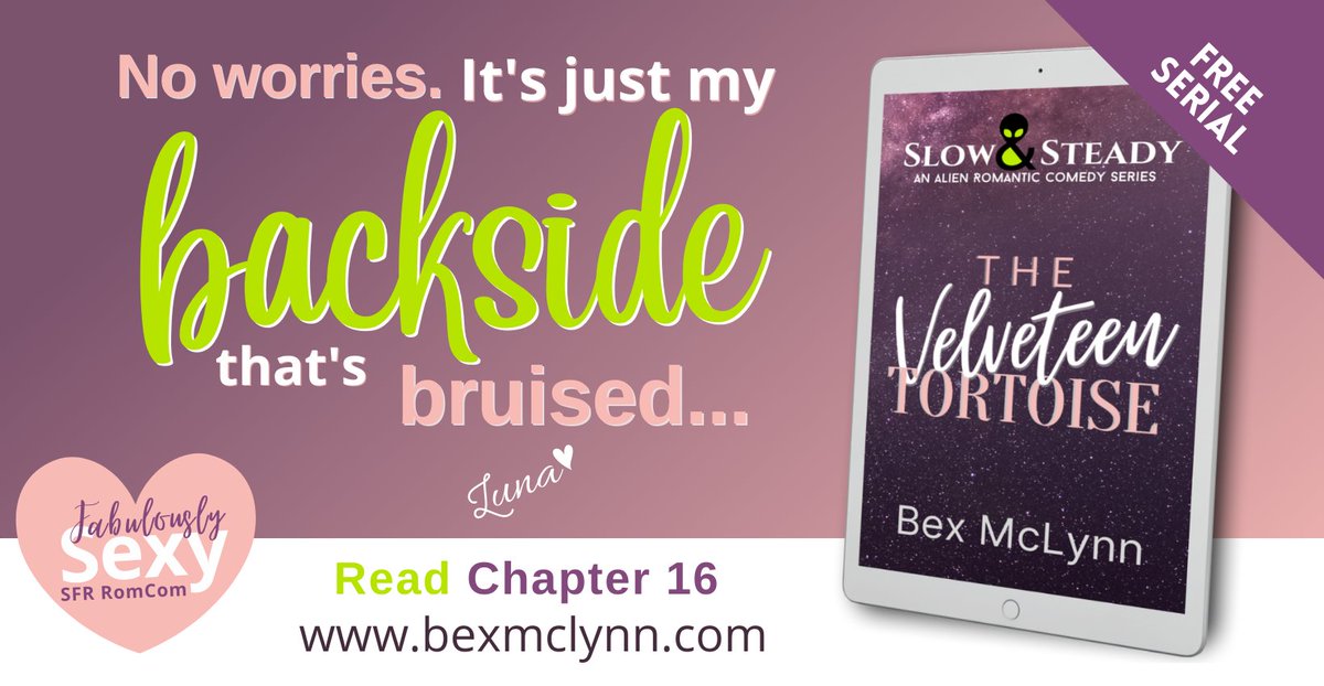 💜THE VELVETEEN TORTOISE💜
CHAPTER 16 – FINISHED*
bexmclynn.com/slow-and-stead…
(*Plus Chapter 17 as well😅)
