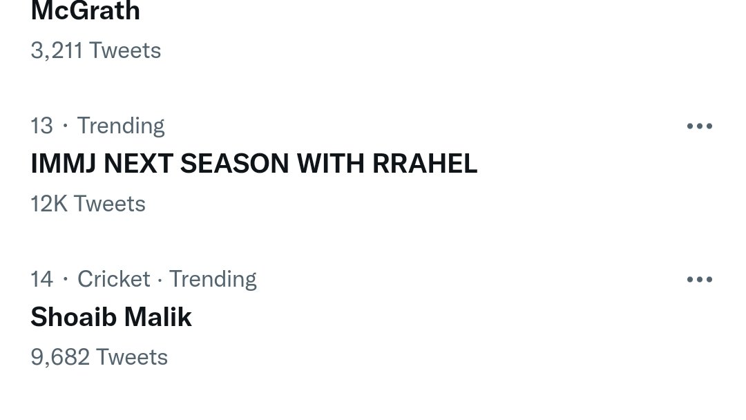 RrahelB's tweet photo. Finally trending at 13 

IMMJ NEXT SEASON WITH RRAHEL https://t.co/VNoyAu9VQA