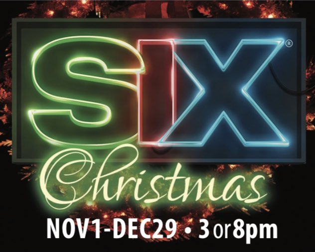 sixvocalgroup's tweet photo. Guess what’s right around the corner? #christmastime 🎄in #bransonmo #SIXshow #comebackforchristmas For more info and tickets call 📱 our box office at 417.339.3003 or visit us 👉🏻https://t.co/GrP0T3vBT1 https://t.co/uU8HJTjaFK