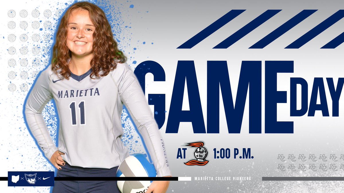marietta_vball's tweet photo. Saturday means Game Day. Match at 1pm vs Heidelberg! Plus a bonus match vs Case Western at 3pm! Tune in!! #mcvb #PioNation #gameday https://t.co/YdhcACJiWX