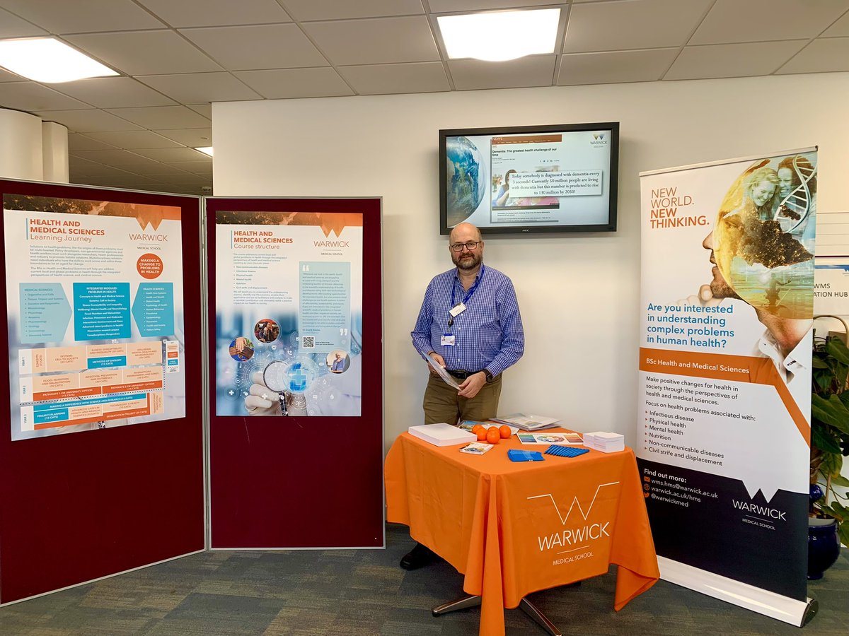 warwickmed's tweet photo. Gorgeous day for @warwickuni open day today … come and chat to our lovely course teams about our BSc in Health &amp; Medical Sciences and our MSci Integrated Science degree course #degreeoptions #medicalschool #university #studentlife https://t.co/xac0ouIiUl