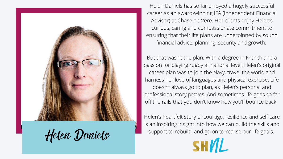 Have you heard the latest episode of our She Has No Limits: Podcast!? 🤩

This week we have the fabulous Helen Daniels on! You really don't want to miss this one✨

Listen on Spotify, Apple or Google Podcasts, Stitcher or at shehasnolimits.com/she-has-no-lim… 🎧