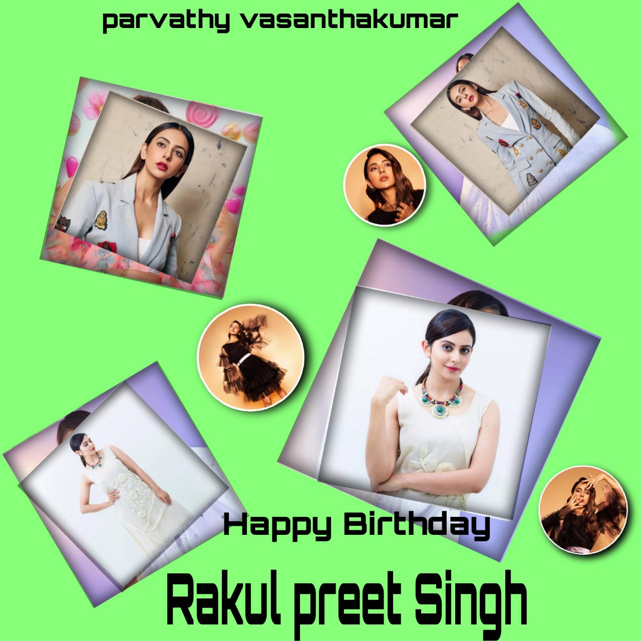 Happy birthday Rakul preet Singh 