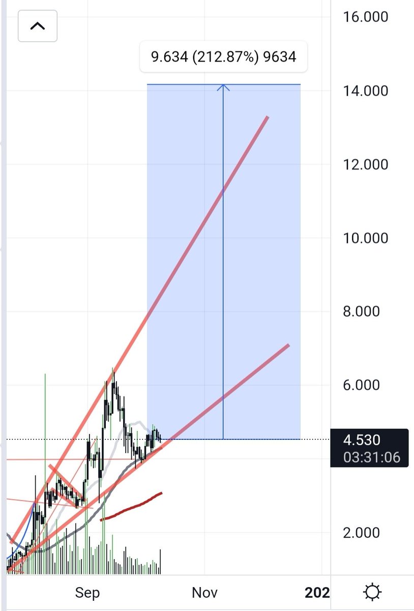 67tall's tweet photo. $MINA 24th december possibility https://t.co/TOjTgfs77M