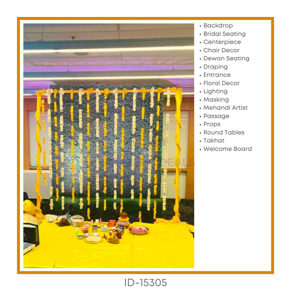 Haldi Decoration Package
Check out this haldi package at bit.ly/2YcCdF7
#haldidecor #haldiceremony #haldidecors #haldi #haldievent #myeventdeals #dewantravel #eventplanners #haldiceremony #events #indianwedding #wedding #decoration #haldidecoration #bride #haldifunction