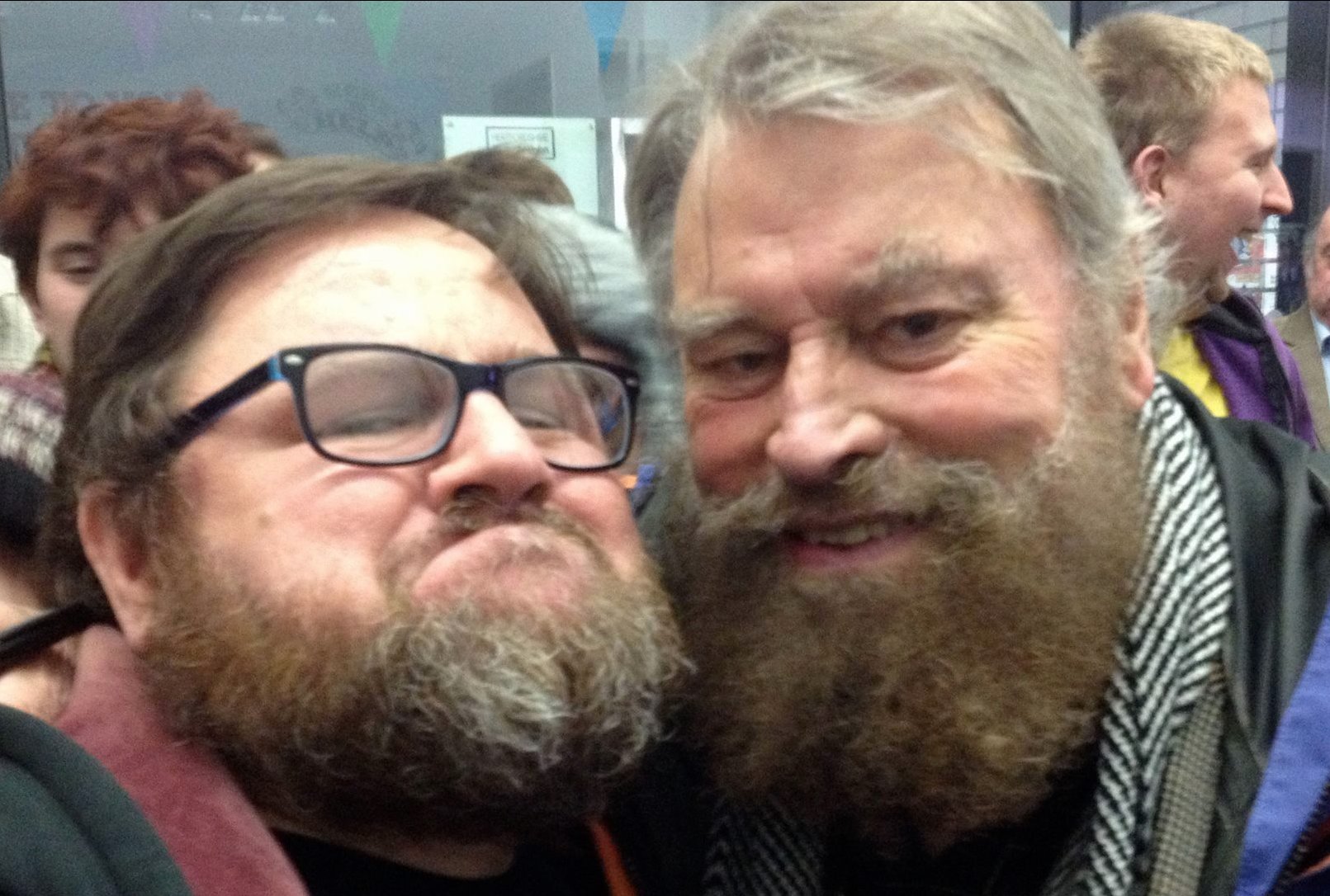 Happy 85th Birthday to Brian Blessed! 
(Winner of our 2013 \beard-off\.)  