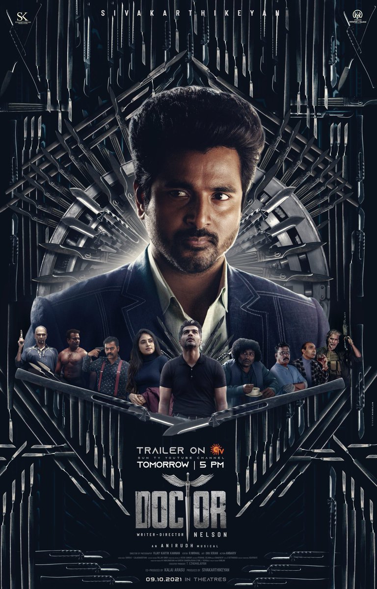 Watched #Doctor 🤩

1st half - Laugh Ride 😂👍
2nd half - Awesome🔥

On the whole a must watch worthy entertainer 💪

Different performance from @Siva_Kartikeyan anna with subtle emotions ❤ 

@anirudhofficial Music 😘

Enjoyed ❣ Don't miss it guys!!
#DoctorInTheatres #Valimai