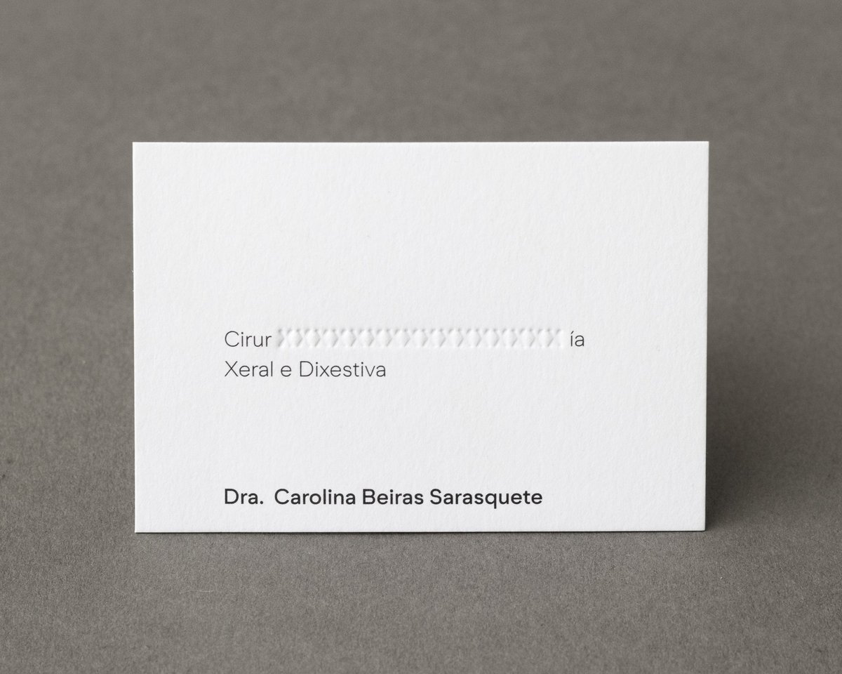 cenlitros's tweet image. Tarxeta de visita para @CaroBeiras 
_
#grafica #identidade #proxecto #Cenlitros #Cirurxia #Doutora #CarolinaBeirasSarasquete