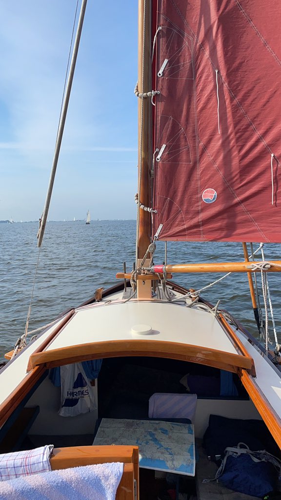 Very active end of the #sailing season this year. A real pleasure!