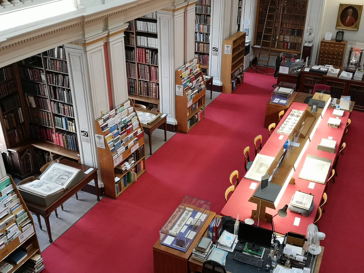 Bekkhilde's tweet photo. Henry VIII, Gillray and more... look at our wonderful collections set free in @SocAntiquaries Library for our Early Careers Researchers Conference today 🥰 https://t.co/X2tbCzgscX